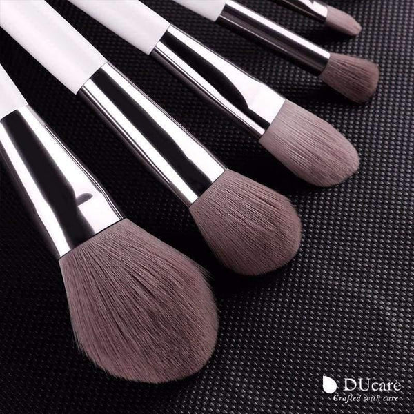 Planet Gates China Makeup Brushes professional Cosmetics brush Set 8pcs High Quality top Synthetic Hair With White Cylinder brushes set
