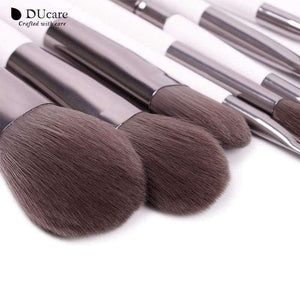 Planet Gates China Makeup Brushes professional Cosmetics brush Set 8pcs High Quality top Synthetic Hair With White Cylinder brushes set