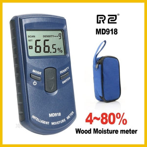 Planet Gates China / MD918 RZ Wood Moisture Meter Hygrometer Timber Damp Detector Tree Density Digital Wood Humidity Tester
