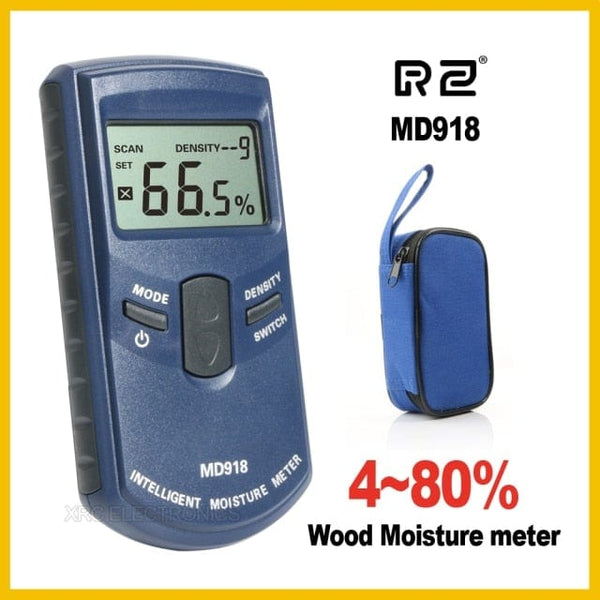 Planet Gates China / MD918 RZ Wood Moisture Meter Hygrometer Timber Damp Detector Tree Density Digital Wood Humidity Tester