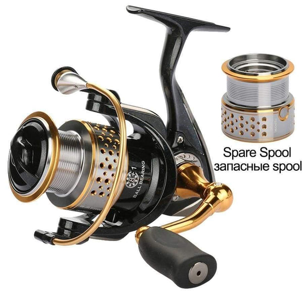 Planet Gates China Metal Fishing Reel Coil Sea Spinning Reels Deep and Shallow Spool 2000 Series 5.2:1 9BB Drag Power 6kg For Fishing