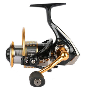 Planet Gates China Metal Fishing Reel Coil Sea Spinning Reels Deep and Shallow Spool 2000 Series 5.2:1 9BB Drag Power 6kg For Fishing