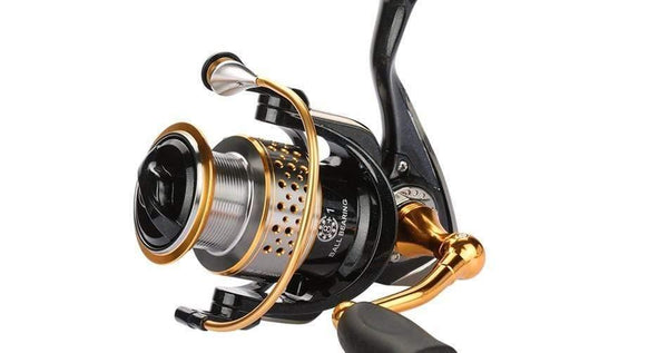 Planet Gates China Metal Fishing Reel Coil Sea Spinning Reels Deep and Shallow Spool 2000 Series 5.2:1 9BB Drag Power 6kg For Fishing