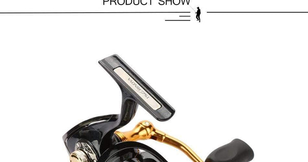 Planet Gates China Metal Fishing Reel Coil Sea Spinning Reels Deep and Shallow Spool 2000 Series 5.2:1 9BB Drag Power 6kg For Fishing