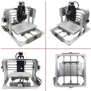 Planet Gates China Mini 3 Axis CNC DIY Engraving Milling Machine Assembly Kit  USB Desktop Metal Engraver PCB Milling Machine Working Area 24x17cm