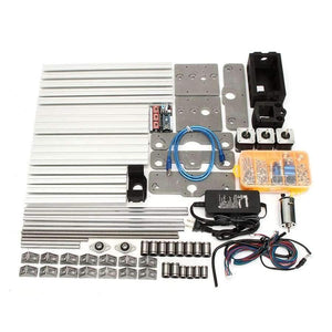 Planet Gates China Mini 3 Axis CNC DIY Engraving Milling Machine Assembly Kit  USB Desktop Metal Engraver PCB Milling Machine Working Area 24x17cm