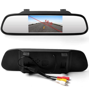 Planet Gates China / Monitor 8 LED 4.3" Car Rearview Mirror Monitor Auto Parking System + LED Night Vision Backup Reverse Camera CCD Car Rear View Camera