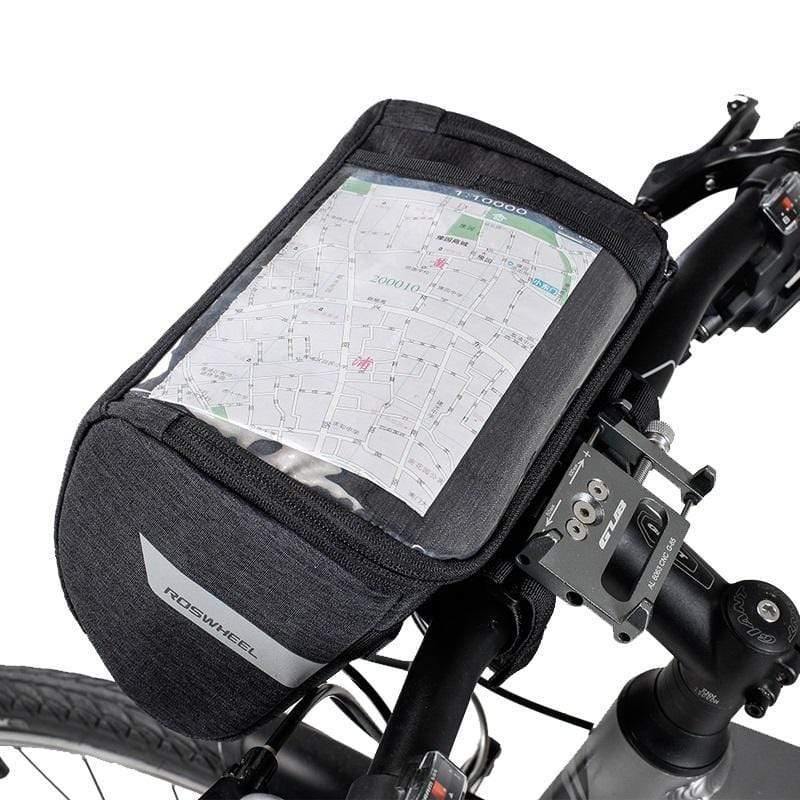 Planet Gates China Mountain Road 111467 Water Resistant Touchscreen Cycling Bike Bicycle Handlebar Bag For Map or Mobile Cell Phone