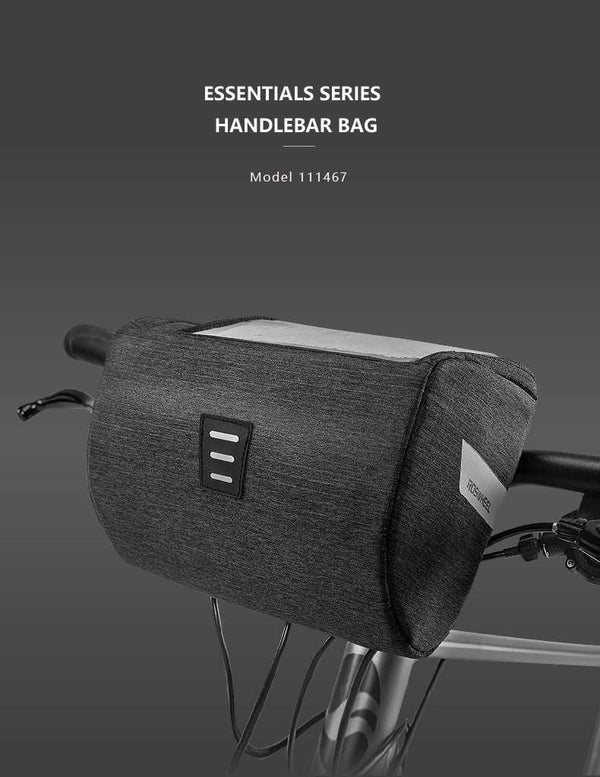 Planet Gates China Mountain Road 111467 Water Resistant Touchscreen Cycling Bike Bicycle Handlebar Bag For Map or Mobile Cell Phone