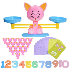 Planet Gates China / mouse Montessori Math Toy Digital Monkey Balance Scale Educational Math Penguin Balancing Scale Number Board Game Kids Learning Toys