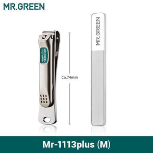 Planet Gates China / Mr-1113plus Nail Clippers Stainless Steel Curved blade Clipper Fingernail Scissors Cutter Manicure tools trimmer with nail files