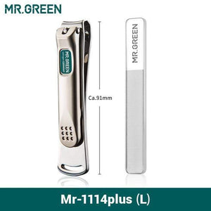 Planet Gates China / Mr-1114plus Nail Clippers Stainless Steel Curved blade Clipper Fingernail Scissors Cutter Manicure tools trimmer with nail files