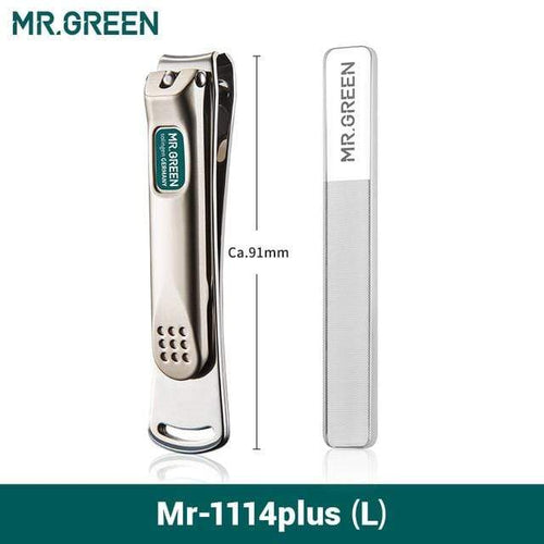 Planet Gates China / Mr-1114plus Nail Clippers Stainless Steel Curved blade Clipper Fingernail Scissors Cutter Manicure tools trimmer with nail files