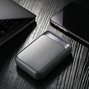 Planet Gates China / Navy Blue ROCK Mini Power Bank 10000mAh 18W USB C PD Fast Charging QC3.0 Quick Charge External Battery For iPhone Xs Max Samsung S9