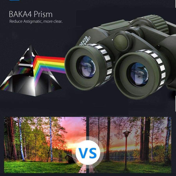 Planet Gates China Night Vision 60x50 HD Binoculars Military Zoom Powerful  Hunting Optics Astronomical Telescope Objective + Eyepiece Adjustment