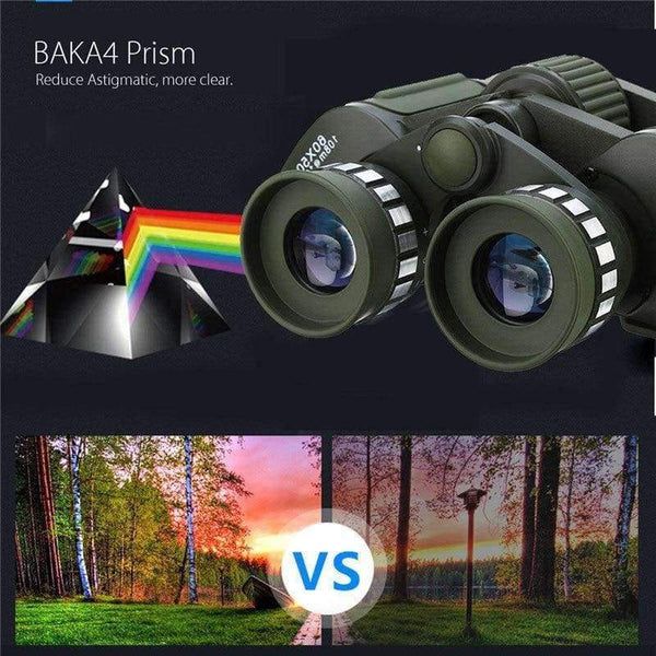 Planet Gates China Night Vision 60x50 HD Binoculars Military Zoom Powerful  Hunting Optics Astronomical Telescope Objective + Eyepiece Adjustment