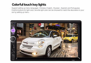 Planet Gates China / No Camera Universal 7010B Car MP5 Player 7inch 2Din Touch Screen Audio Stereo Multimedia FM/MP5/USB/AUX/Bluetooth Camera Car Video Player