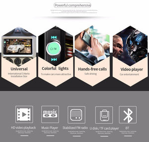 Planet Gates China / No Camera Universal 7010B Car MP5 Player 7inch 2Din Touch Screen Audio Stereo Multimedia FM/MP5/USB/AUX/Bluetooth Camera Car Video Player