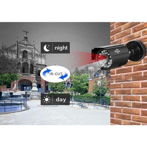 Planet Gates China / None / 720P Bullet Hiseeu HD 4CH 1080N 5in1 AHD DVR Kit CCTV System 2pcs 720P/1080P AHD waterproof/dome IR Camera 2MP P2P Security Surveillance Set