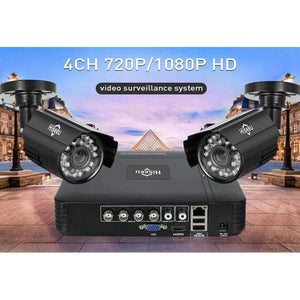 Planet Gates China / None / 720P Bullet Hiseeu HD 4CH 1080N 5in1 AHD DVR Kit CCTV System 2pcs 720P/1080P AHD waterproof/dome IR Camera 2MP P2P Security Surveillance Set