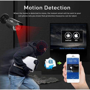 Planet Gates China / None / 720P Bullet Hiseeu HD 4CH 1080N 5in1 AHD DVR Kit CCTV System 2pcs 720P/1080P AHD waterproof/dome IR Camera 2MP P2P Security Surveillance Set