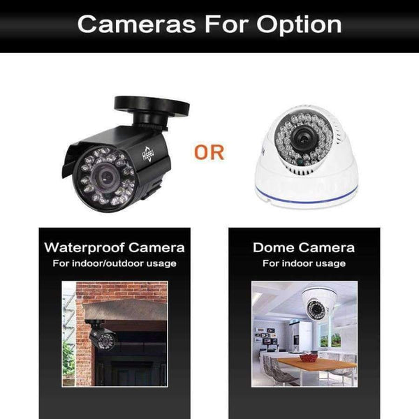 Planet Gates China / None / 720P Bullet Hiseeu HD 4CH 1080N 5in1 AHD DVR Kit CCTV System 2pcs 720P/1080P AHD waterproof/dome IR Camera 2MP P2P Security Surveillance Set