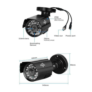 Planet Gates China / None / 720P Bullet Hiseeu HD 4CH 1080N 5in1 AHD DVR Kit CCTV System 2pcs 720P/1080P AHD waterproof/dome IR Camera 2MP P2P Security Surveillance Set