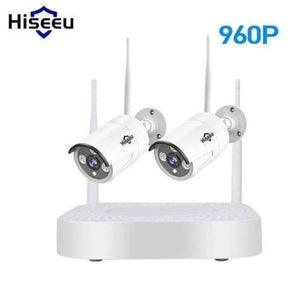 Planet Gates China / None / 960P White Hiseeu 1080P 960P wireless CCTV System IP Bullet Camera HD 2MP NVR Recorder Video Security Camera Surveillance System