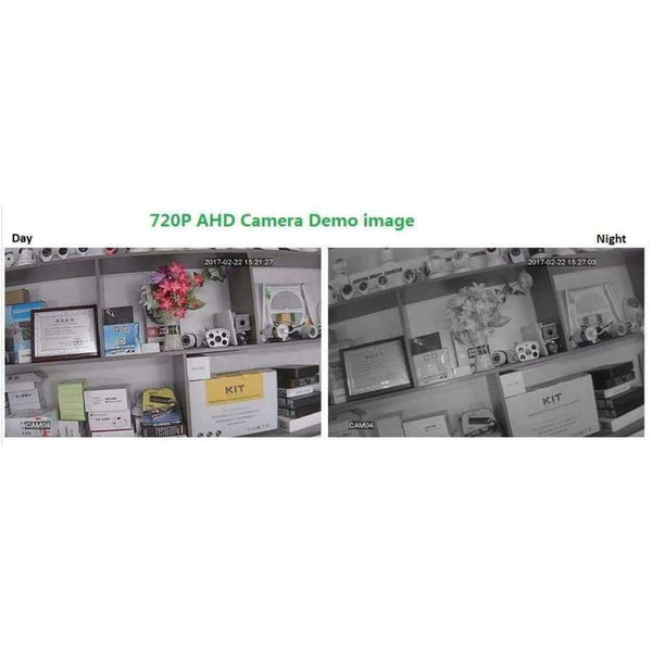 Planet Gates China / None / Black Hiseeu 4CH DVR CCTV System 2PCS Cameras 2CH 1.0 MP IR Outdoor Security Camera 720P HDMI AHD CCTV DVR 1200 TVL Surveillance Kit