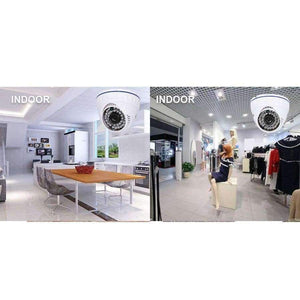 Planet Gates China / None / Black Hiseeu 4CH DVR CCTV System 2PCS Cameras 2CH 1.0 MP IR Outdoor Security Camera 720P HDMI AHD CCTV DVR 1200 TVL Surveillance Kit