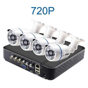 Planet Gates China / None / Black Smar CCTV 4CH 720P/1080P AHD Camera Kit P2P HDMI H. 264 DVR Video Surveillance System Waterproof Outdoor Security Camera Kit