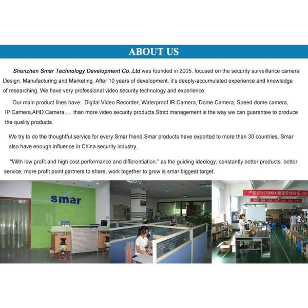 Planet Gates China / None / Black Smar CCTV 4CH 720P/1080P AHD Camera Kit P2P HDMI H. 264 DVR Video Surveillance System Waterproof Outdoor Security Camera Kit