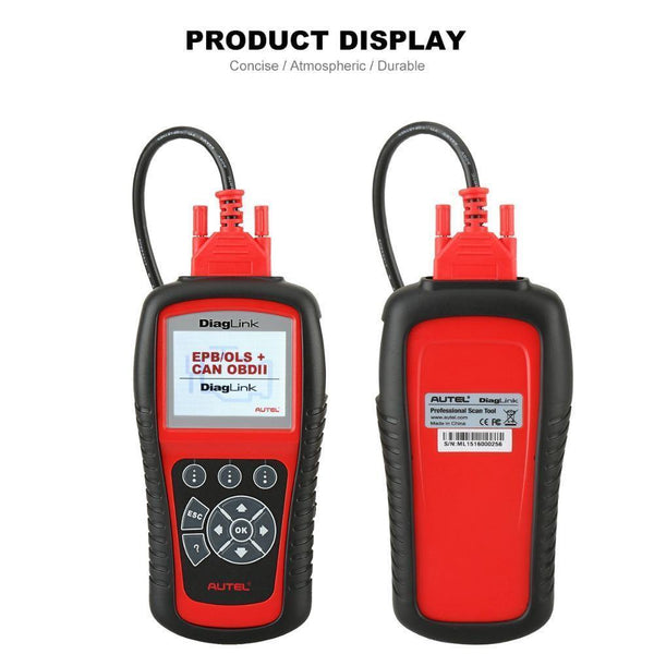 Planet Gates China OBDII EOB2 Code Reader Full System Auto Diagnostic Tool Car Scanner with Oil Reset EPB ABS Service Same as MD802