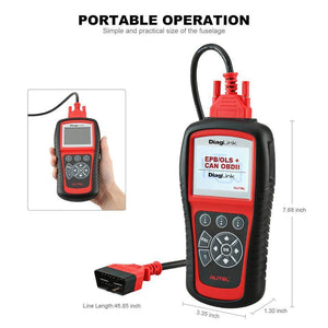 Planet Gates China OBDII EOB2 Code Reader Full System Auto Diagnostic Tool Car Scanner with Oil Reset EPB ABS Service Same as MD802