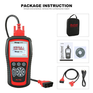 Planet Gates China OBDII EOB2 Code Reader Full System Auto Diagnostic Tool Car Scanner with Oil Reset EPB ABS Service Same as MD802