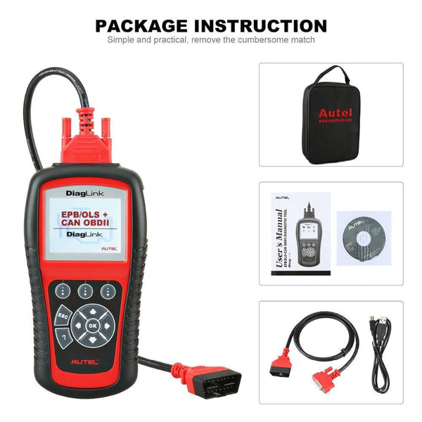 Planet Gates China OBDII EOB2 Code Reader Full System Auto Diagnostic Tool Car Scanner with Oil Reset EPB ABS Service Same as MD802