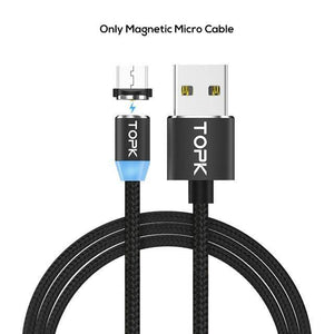Planet Gates China / Olny Micro Cable TOPK Multi-Port USB Charger LED Lamp Auto-ID Mobile Phone Charger Portable Tarvel EU&US Plug Wall Charger Adapter