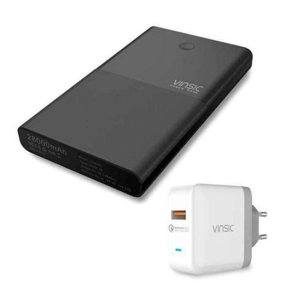 Planet Gates China / One USB QC Charger 28000mAh Power Bank 18650 with QC 3.0 2.4A Dual USB Dual Way Quick Charger for iPhone X iPhone 8 8 Plus Xiaomi Samsung S7