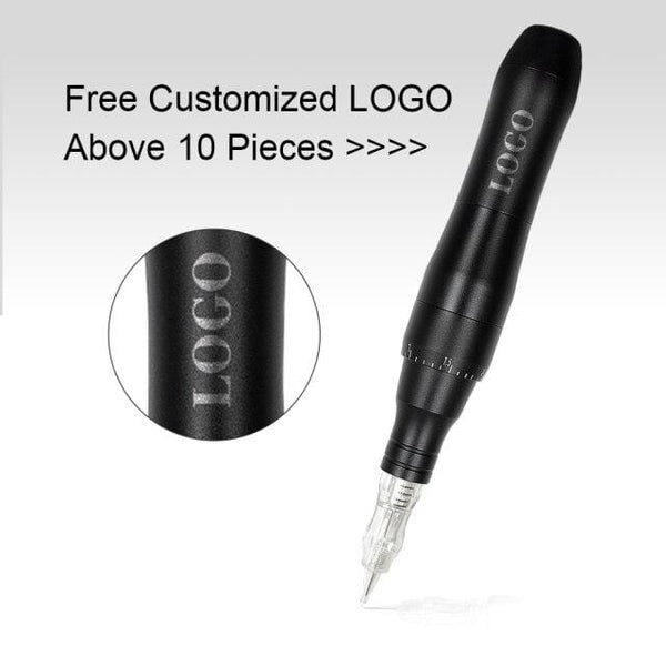 Planet Gates China / Only Tattoo Pen BMX Dermografo Permanent Makeup Machine Pen Quiet Motor Tattoo Gun For Eyebrow PMU Tattoo linder and shader