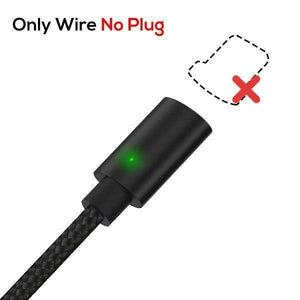 Planet Gates China / Only Wire No Plug / 1m TOPK 1M(3.3ft) FLine-Mini LED Magnetic Cable for Samsung S7 Micro USB Devices Mobile Phone Cable Magnet Charger Microusb Cable