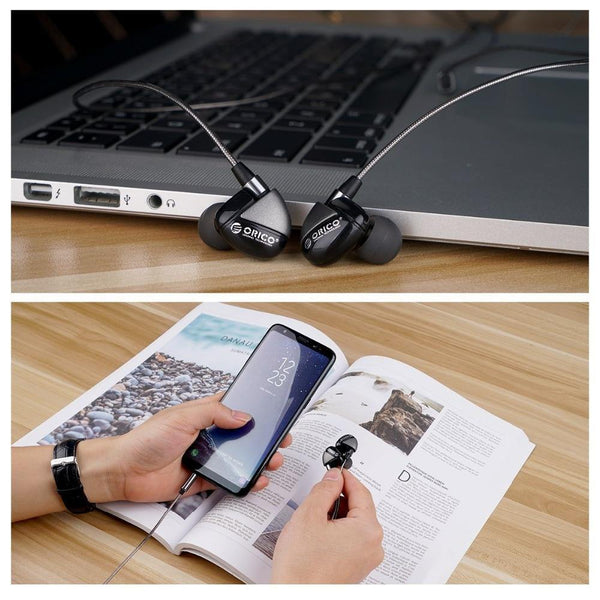 Planet Gates China ORICO In-Ear Sport Earphones Music Stereo Gaming Earphone for Phone Xiaomi with Microphone for iPhone 5s iPhone 6 Samsung MP3
