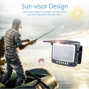 Planet Gates China Original 15M 1000TVL Fish Finder Underwater Ice Fishing Camera 4.3" LCD Monitor 8PCS LED Night Vision Camera For Fishing