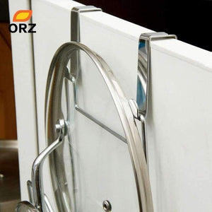 Planet Gates China ORZ Cabinet Door Hook Pan Pot Cover Lid Rack Stand Stove Organizer Kitchen Storage Holder Rack Shelf Kitchen Accessories