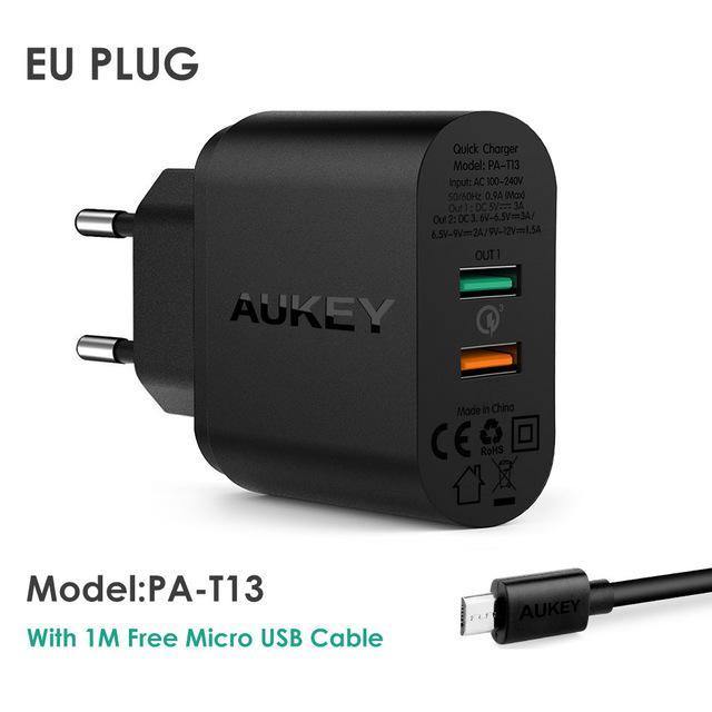 Planet Gates Russian Federation / PAT9 US Plug Quick Charge 3.0 Mobile Phone Charger USB Wall Charger Fast Charging for iPhone X 8 7 Samsung S8 Xiaomi Tablet Power Bank
