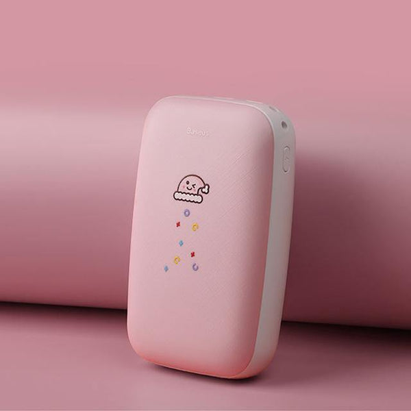 Planet Gates China / Pink Baseus 10000mAh Mini Handwarmer Power Bank For iPhone Samsung Huawei Xiaomi USB Powerbank Portable External Battery Charger Bank