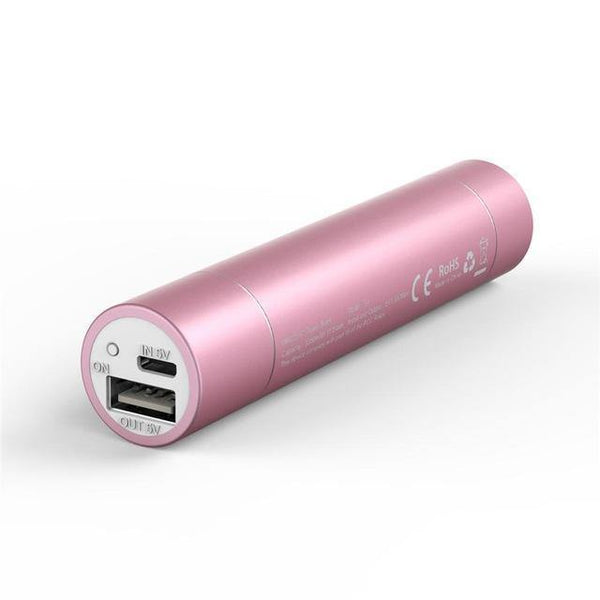 Planet Gates China / Pink ORICO 2600mAh External Battery Pack Portable Aluminum Power Bank for iPhone iPad Xiaomi Samsung LG Android with SOS Flashlight