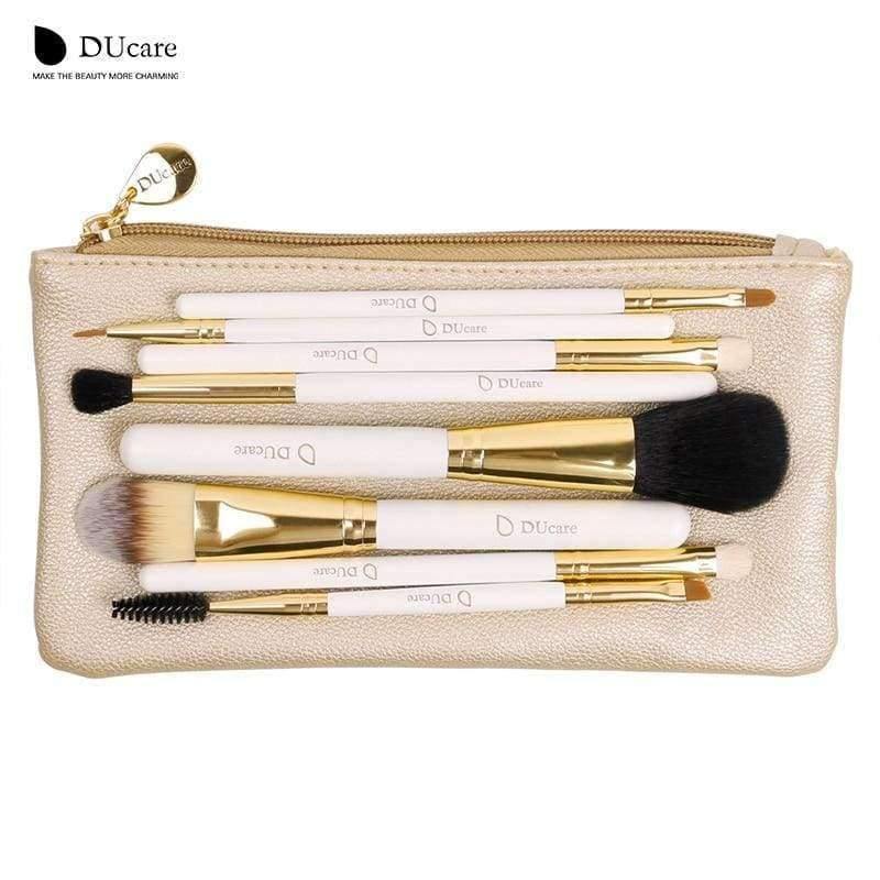 Planet Gates China Professional Makeup Brush Set 8pcs High Quality Makeup Tools Kit with bag super nice beauty essential  brush set