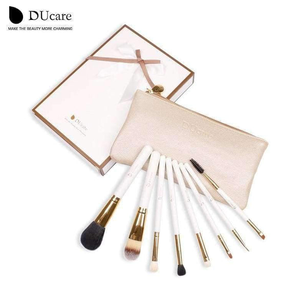 Planet Gates China Professional Makeup Brush Set 8pcs High Quality Makeup Tools Kit with bag super nice beauty essential  brush set