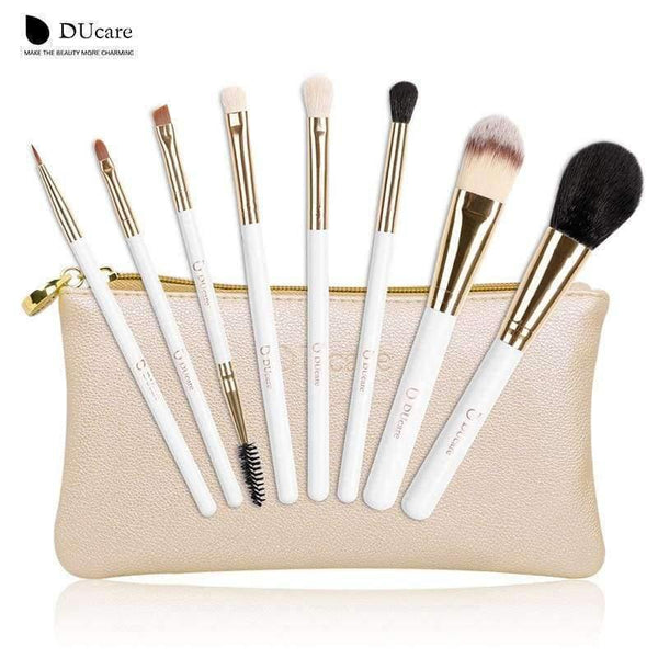 Planet Gates China Professional Makeup Brush Set 8pcs High Quality Makeup Tools Kit with bag super nice beauty essential  brush set