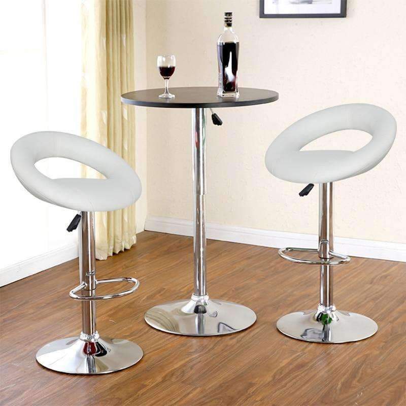 Planet Gates China / Purple France in Stock 2 spcs fashion bar chair Synthetic Adjustable Swivel Bar Stools Kitchen Home Bar Furniture Chair Stool HWC